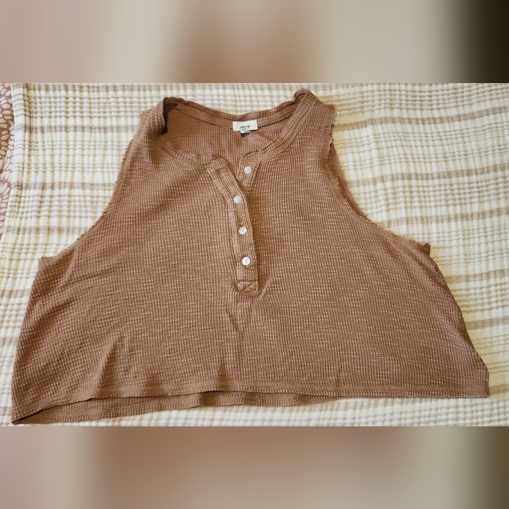 [SALE] Aerie Brown Cropped Tank
